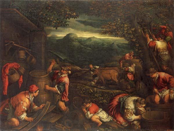 Francesco Bassano the younger Autumn